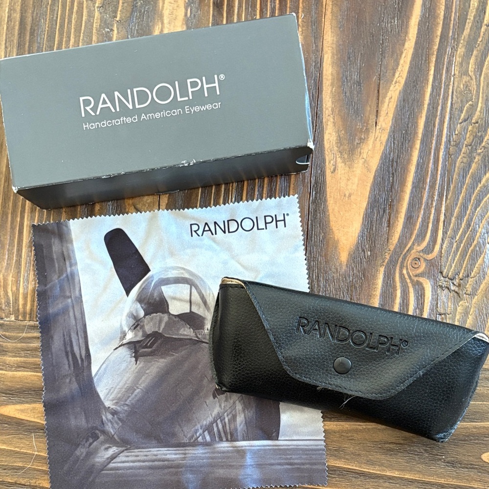 Randolph Engineering Black Eyewear Case